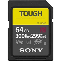 Sony Pro Tough Sd 64Gb Sdxc Memory Card Sf64Tg

