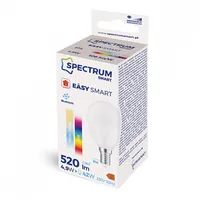Spectrum Smart Bulb Easy Bluetooth Ball E14 4,9W RgbwCctDim
