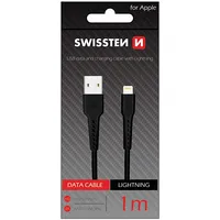 Swissten Basic Fast Charge 3A Lightning Data and Charging Cable 1M