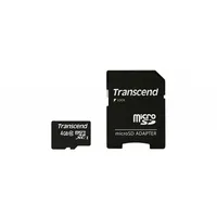 Transcend Microsd Card 4Gb Sdhc Class10 W/Ad. Ts4Gusdhc10
