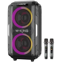 W-King Wireless Bluetooth Speaker  T9 Pro 120W Black
