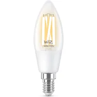 Wiz smart lamp, E14, clear glass, tunable white - shades of light, Wi-Fi, 2700-6500 K, 470 lm 929003017622
