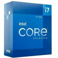 Cpu Intel Desktop Core i7 i7-12700F Alder Lake 2100 Mhz Cores 12 25Mb Socket Lga1700 180 Watts Box Bx8071512700Fsrl4R  5032037237833