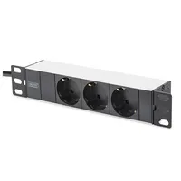 Digitus 10 Network Set, 6U cabinet, shelf, Pdu, 8-Port switch, Cat 6 patch panel, Grey  Set Dn-10-Set-1 The 254 mm network set from is the ideal all-round solution for building up a compact network, example 4016032455363