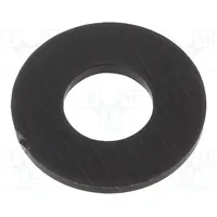 Washer round M3 D7Mm h0.5mm polyamide black  1340109