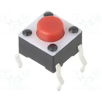 Microswitch Tact Spst-No Pos 2 0.05A/24Vdc Tht none 2.6N  1825910-7