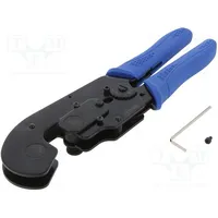 Tool for crimping insulated terminals,solder sleeves 243Mm  Bex-Mx0 Mx0