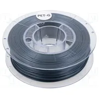 Filament Pet-G Ø 1.75Mm light steel 220250C 330G  Dev-Petg-1.75-Lss Petg 1,75 Light Steel Solo 0,33