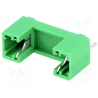 Fuse holder cylindrical fuses Tht 5X20Mm -3085C 6.3A green  Zhl78 Ptf/78