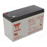 Re-Battery acid-lead 12V 7Ah Agm maintenance-free 2.65Kg  Accu-Hp7-12/Y Np7-12