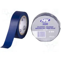 Tape electrical insulating W 19Mm L 10M Thk 0.15Mm blue 241  Hpx-5200-1910Bl Il1910