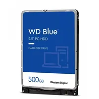 Wd Blue Mobile 500Gb Hdd Sata 6Gb/S 7Mm  Dhwdcwb5000Lpzx 718037845524 Wd5000Lpzx