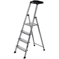 Krause Secury Folding ladder silver  126528 4009199126528 Nrekredra0010