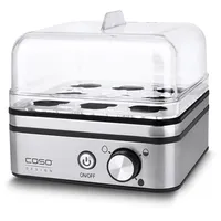 Caso Egg cooker E9  Stainless steel 400 W Functions 13 cooking levels 02771 4038437027716