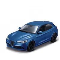 Metal model Alfa Romeo Stelvio Blue 1/24  Jmbbus0Cc045142 4893993008490 18-21086Bl