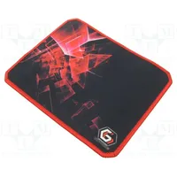Mouse pad black,red 200X250X3Mm  Mp-Gamepro-S
