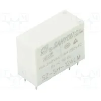 Relay electromagnetic Spst-No Ucoil 24Vdc Icontacts max 16A  Sz-Sh-124Lm
