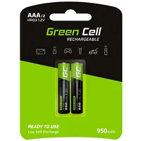 Greencell Gr07 Green Cell 2X Akumulator Aaa Hr03 950Mah  Azgceua30000002 5903317225874