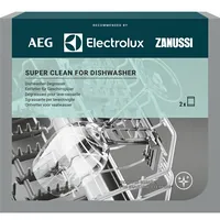 Akcija Electrolux Super Clean - attaukotājs trauku mazgājamajām mašīnām, iepakojumā 2 gab.x50g  M3Dcp200 7332543679522