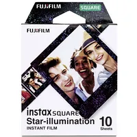 Fujifilm Instax Square star Illumination Instant film 10Pl 86 x 72 mm Print Size 86Mm 72Mm, Image size 62Mm Quantity 10  4547410414561