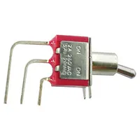 90 Vertical Toggle Switch Spdt On-On  8019La 5410329267285