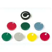 Lid For 15Mm Button Green - White Arrow  Dk15Vwp 5410329254605