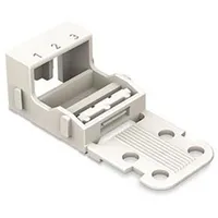 Mounting Carrier - For 3-Conductor Terminal Blocks 221 Series 4 mm² Screw White  Wg221503 5410329715953