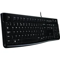 Logitech K120 Corded Keyboard - Black Usb Nordic  920-002822