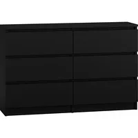 Topeshop M6 120 Czerń chest of drawers  5902838463598 Koytohzpm0180