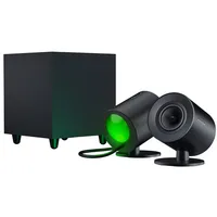 Razer Gaming Speakers with wired subwoofer  Nommo V2 - 2.1 Bluetooth, Black Rz05-04750100-R3G1 8887910060469