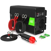 Green Cell Inv01De power adapter/inverter Auto 300 W Black  5902719422201