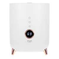 Adler Ad 7972 Humidifier 23 W Water tank capacity 4 L Suitable for rooms up to 35 m² Ultrasonic Humidification 150-300 ml/hr White  white 5905575900449
