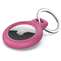 Belkin Secure Holder with Key Ring for Airtag Pink  F8W973Btpnk 745883786190 Akgbeipoz0008