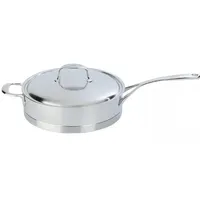 Deep frying pan with 2 handles Demeyere Atlantis 7 24 cm  40850-342-0 5412191414255 Agddmygar0143