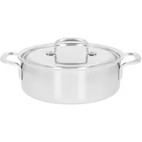 Deep frying pan with 2 handles and lid Demeyere 5-Plus 40851-381-0 - 24 Cm  5412191183250 Agddmygar0120