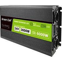 Green Cell power inverter 24V-230V 3000W  Invgc24P3000Lcd
