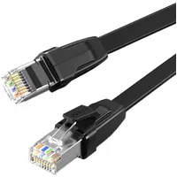 Ugreen Nw134 Cat 8 U Ftp Flat Ethernet Rj45 Cable Pure Copper 5M Black 10983  Kaug10983 6957303819836