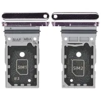 Sim card holder Samsung S911 S23 Plus Dual Lavender original Service pack  1-4400000112912 4400000112912