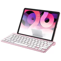 Wireless iPad keyboard Omoton Kb088 with tablet holder Rose golden  062102