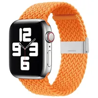 iLike Apple Watch 42/ 44/ 45Mm Braided Fabric Strap Orange  9145576237908-1 9145576237908