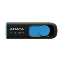 Adata Memory Drive Flash Usb3 512Gb / Blk Blue Auv128-512G-Rbe  4-Auv128-512G-Rbe 4711085942326