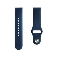 Evelatus 22Mm Silicone Loop Watch Straps S / M 110Mm Blue  4-Evean22Swb 4752192064327
