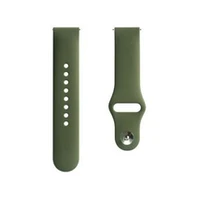 Evelatus 20Mm Silicone Loop Watch Straps S / M 110Mm Olive  4-Evean20Swo 4752192065300