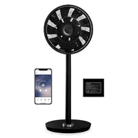 Duux  Smart Fan Whisper Flex Black with Battery Pack Stand Diameter 34 cm Number of speeds 26 Oscillation 2-22 W Yes Timer Dxcf12 8716164994728