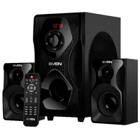 Speakers Sven Ms-2055, black 55W, Fm, Usb/ Sd, Display, Rc, Bluetooth  16438162016606