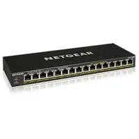 Netgear Gs316Pp Unmanaged Gigabit Ethernet 10/100/1000 Power over Poe Black  Gs316Pp-100Eus 606449146912 Wlononwcramn4