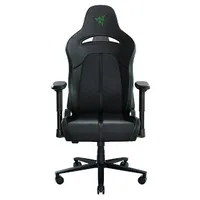 Razer Enki X Ergonomic Gaming Chair Epu Synthetic Leather Steel High density Polyurethane Moulded Foam  Black/Green Rz38-03880100-R3G1 8886419354161