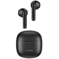 Usams headphones  Słuchawki Bluetooth 5.0 Tws Ia series wireless bezprzewodowe czarny black Bhuia01 Us-Ia04 Atusahbtusa0892 6958444971087 Usa000892