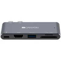 Canyon hub Ds-5 5In1 Thunderbolt 3 4K Space Grey  5291485006129