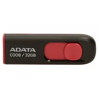 Memory Drive Flash Usb2 32Gb/Black/Red Ac008-32G-Rkd A-Data  Sgada320001 4718050609659